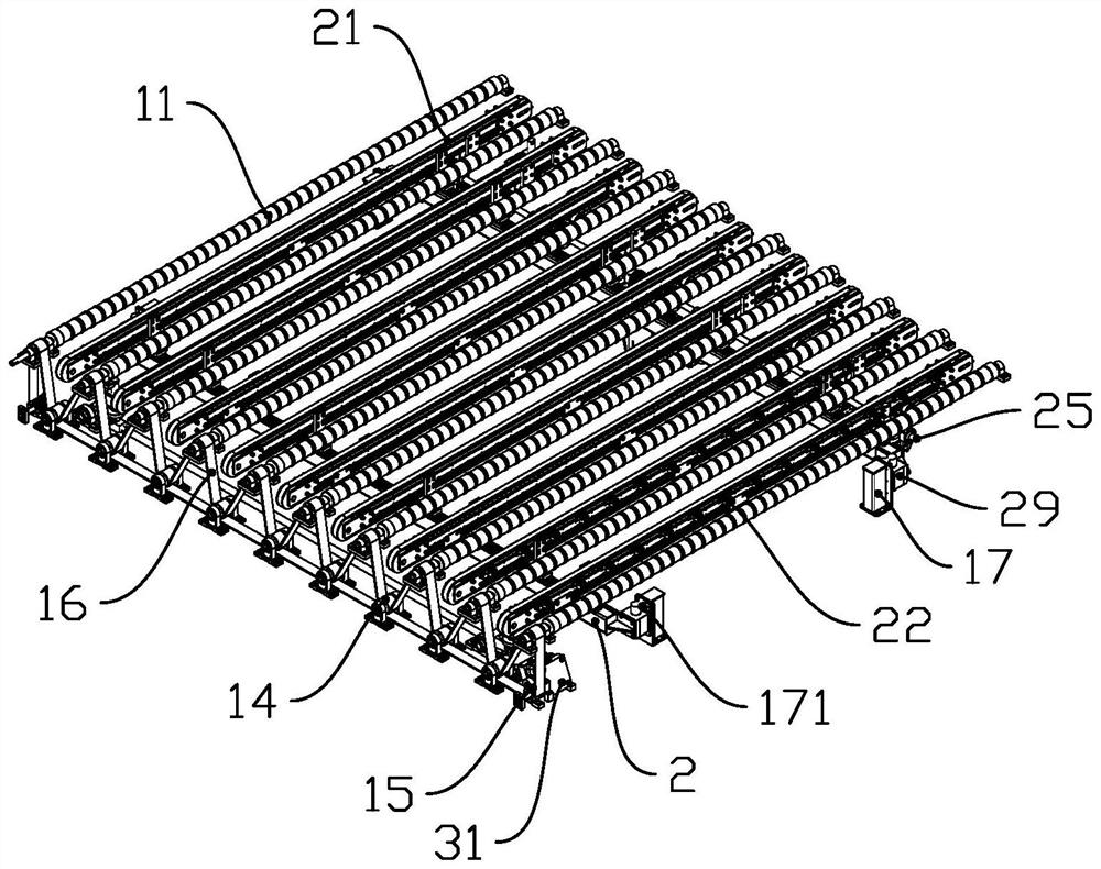 An automatic glass processing device