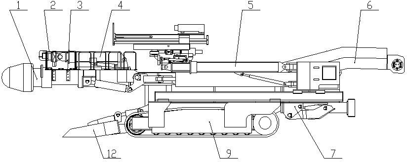 Multifunctional tunneling machine