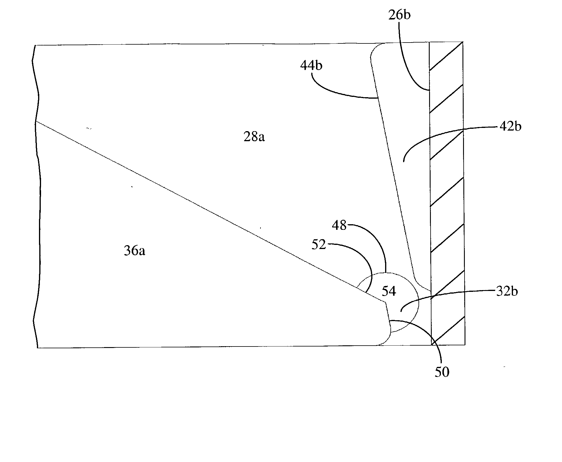 Heart valve with rectangular orifice