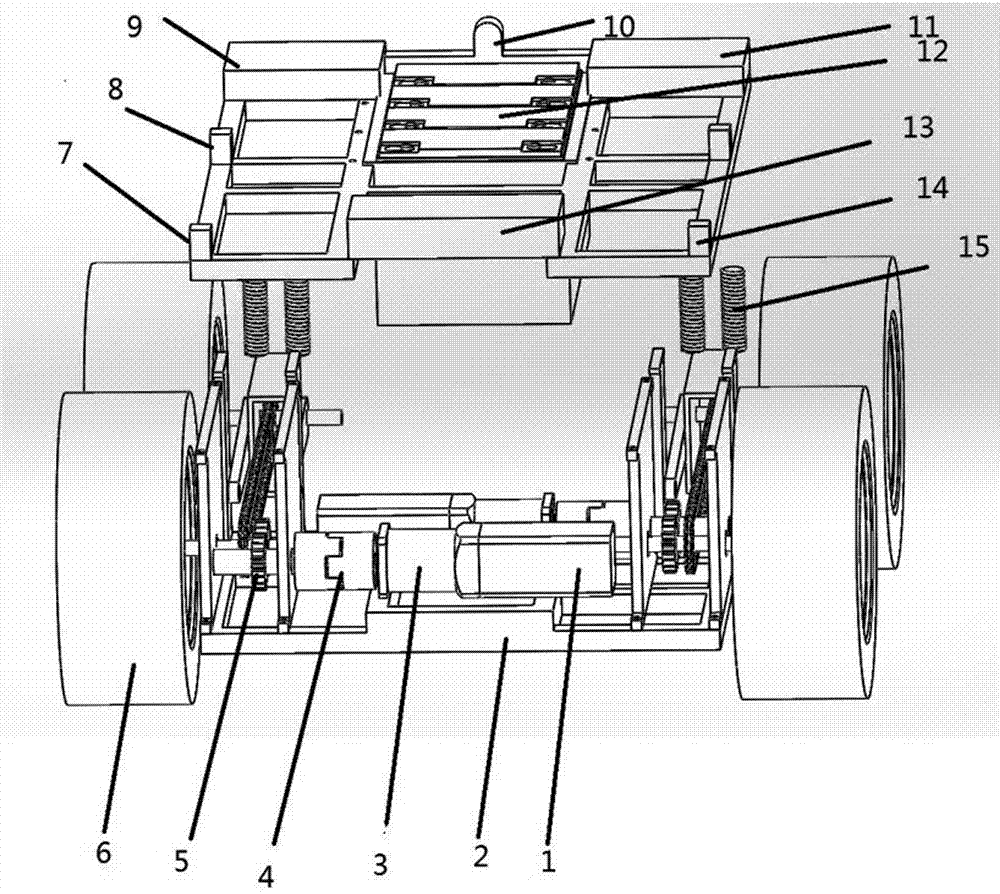 Universal wheeled robot