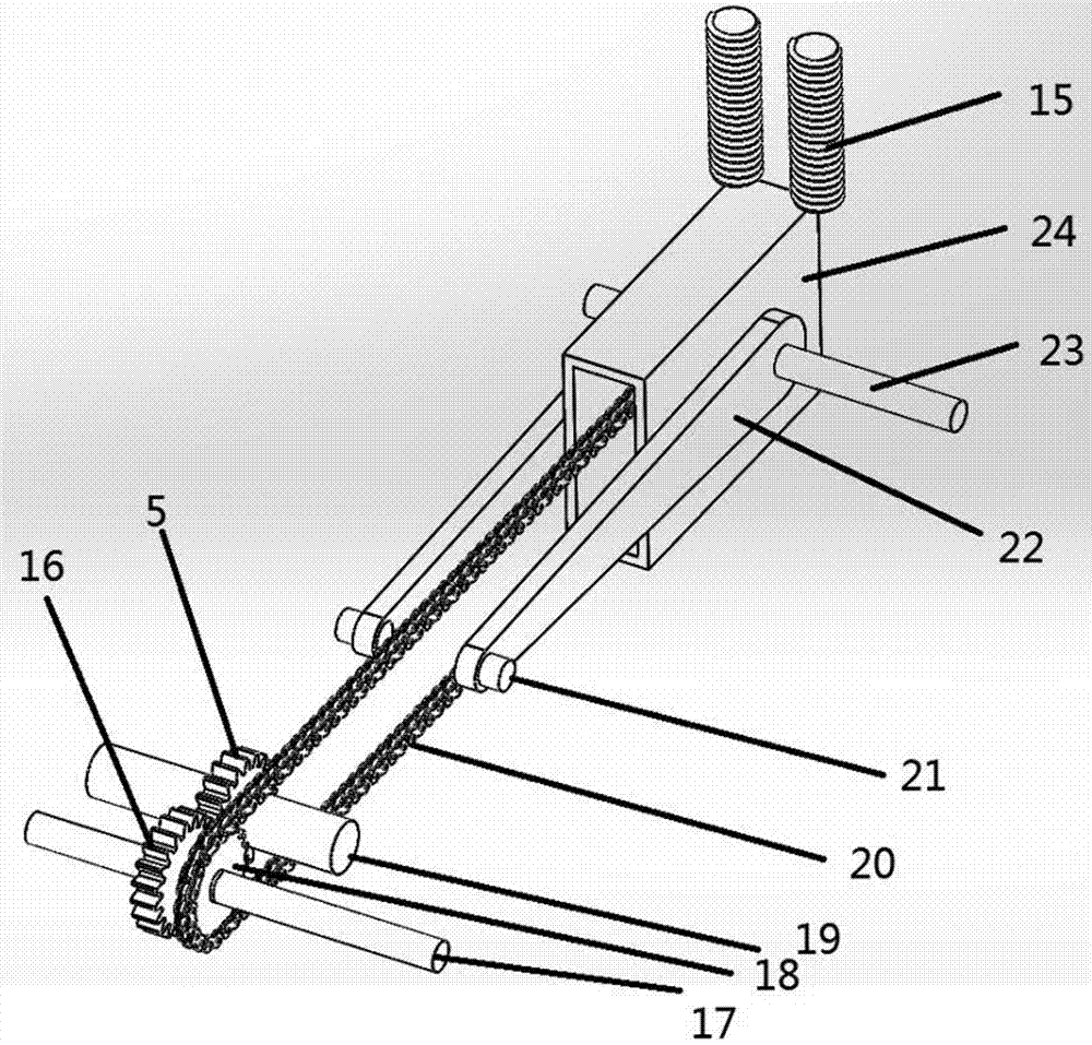 Universal wheeled robot