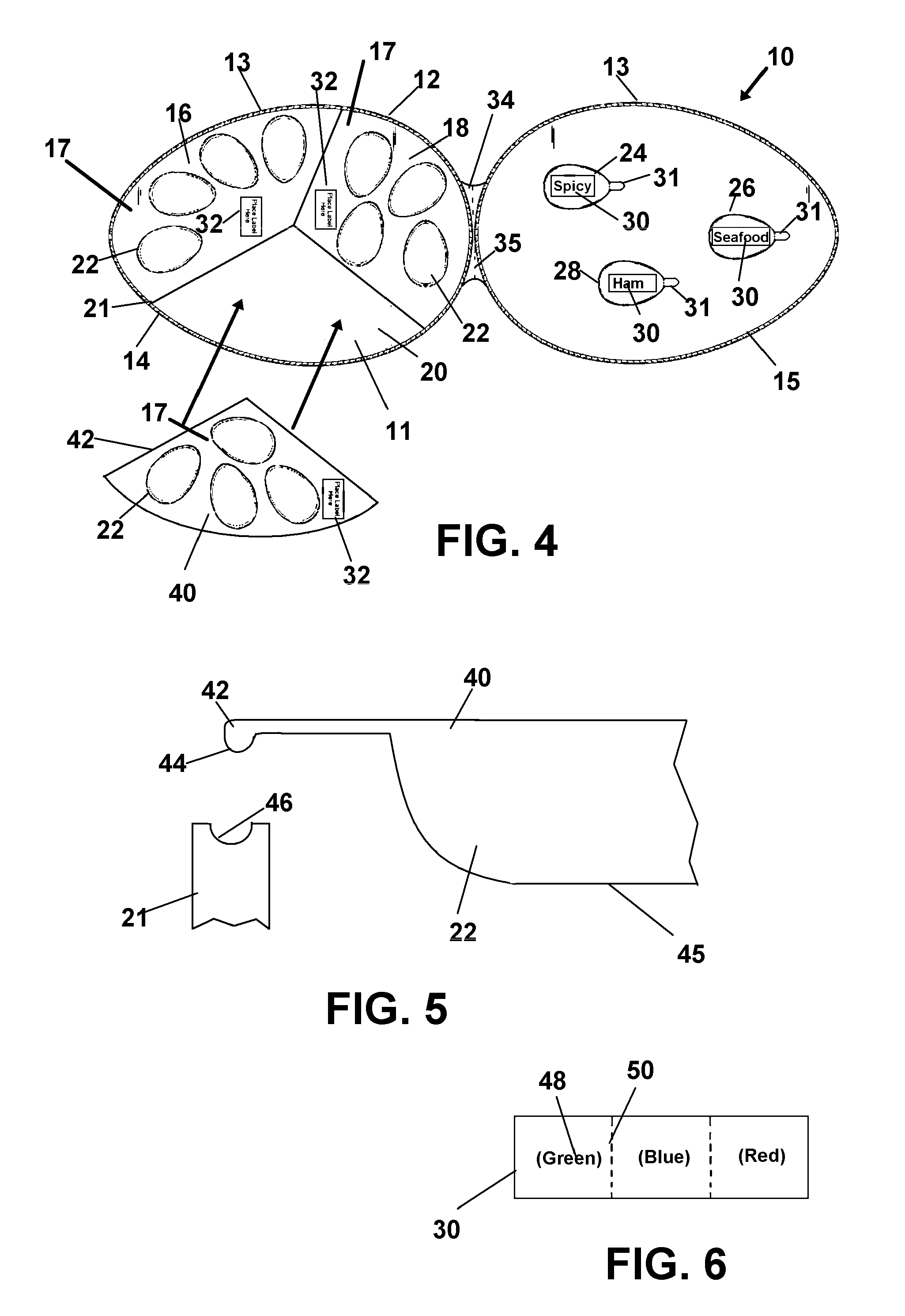 Method for deviled egg preparation and presentation