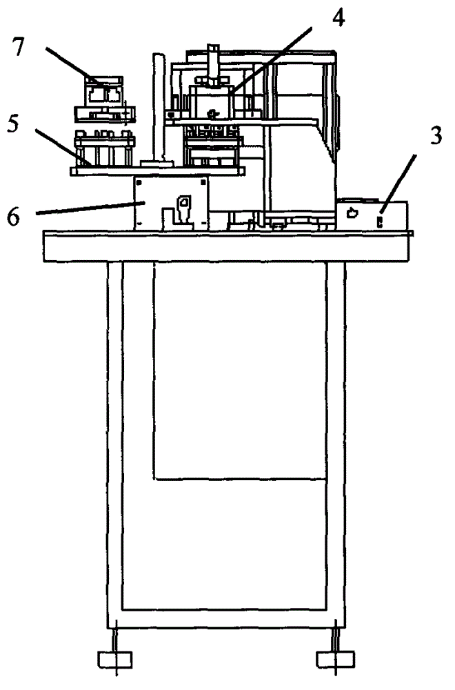 Intra-mode automatic screw inserting machine