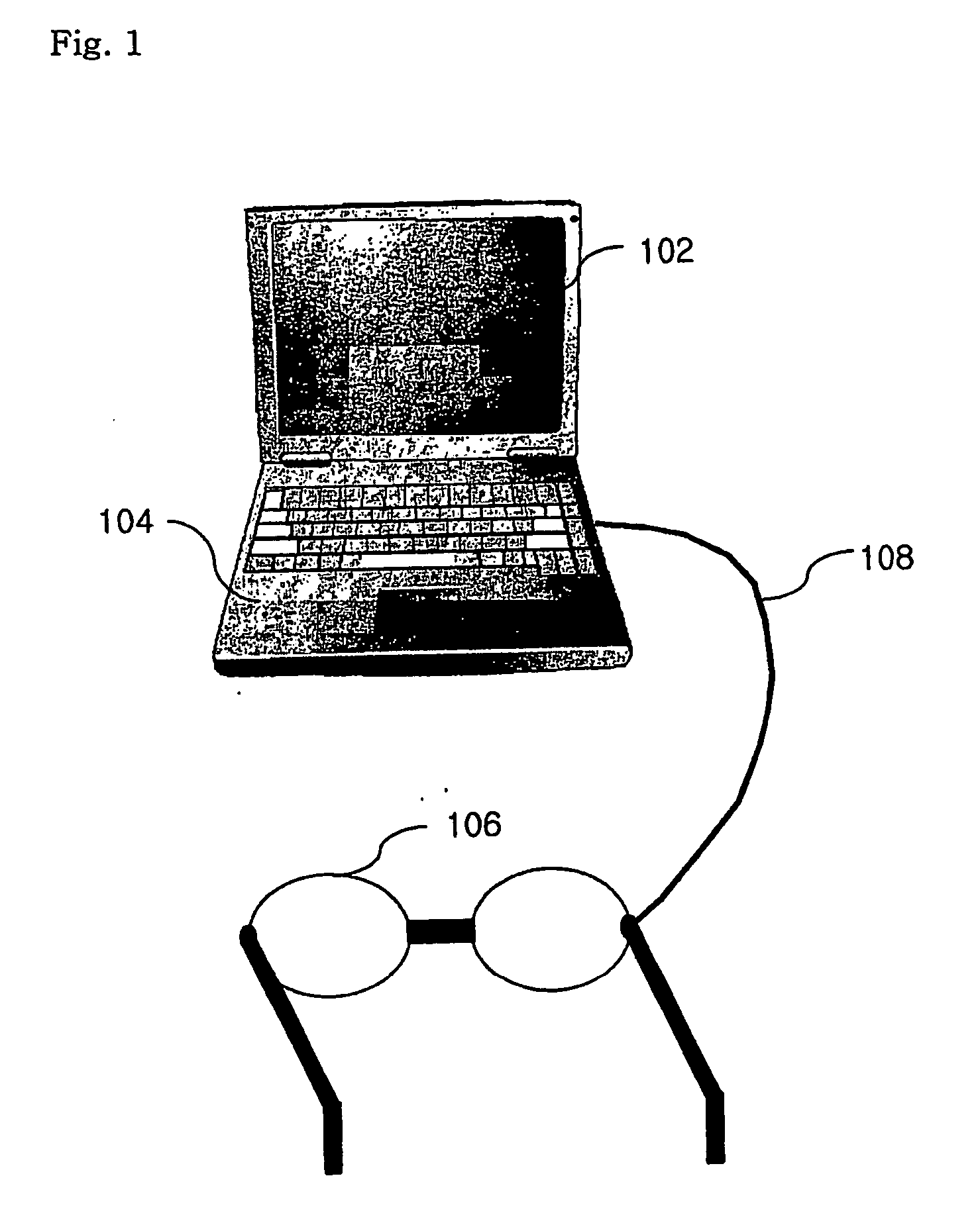 Method of transmitting signal for indicating opening or shuttering of a shutter in a private image display device