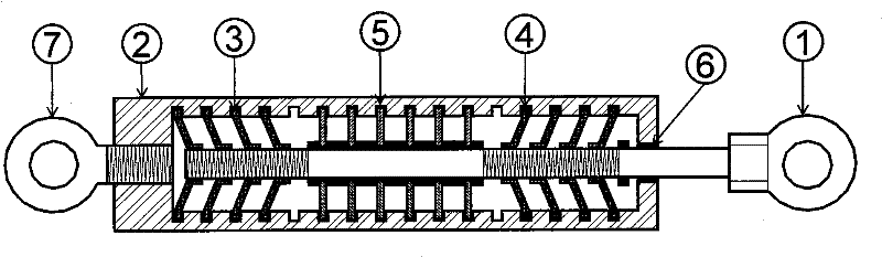 Self-resetting metal damper