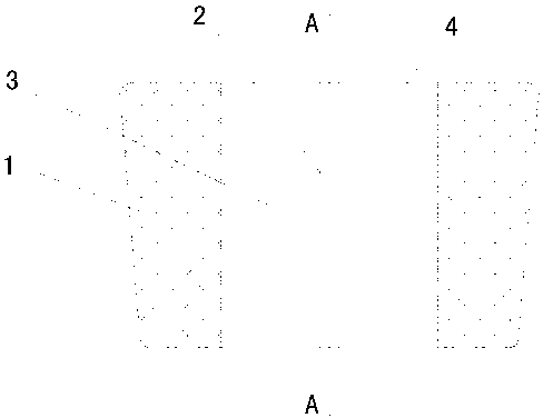 Three-dimensional cell co-culture model based on PDMS (polydimethylsiloxane) and preparation method thereof