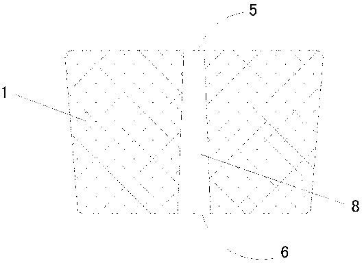 Three-dimensional cell co-culture model based on PDMS (polydimethylsiloxane) and preparation method thereof