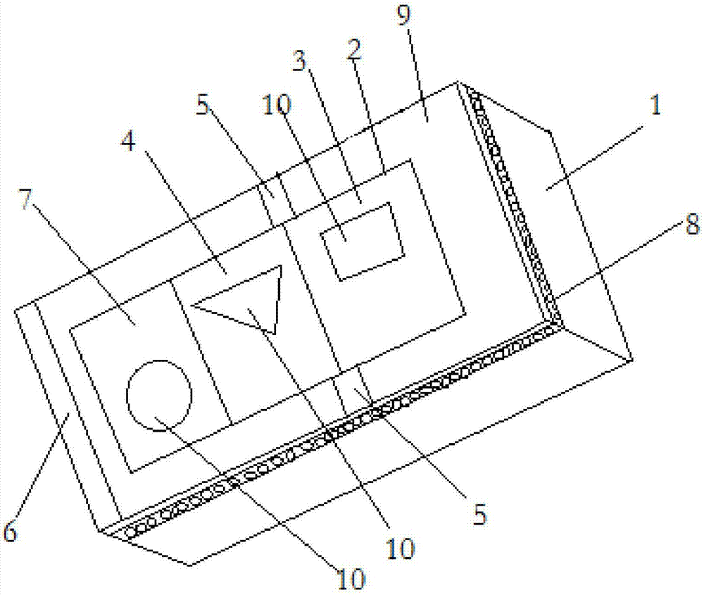 Ornamental glass and manufacturing method thereof