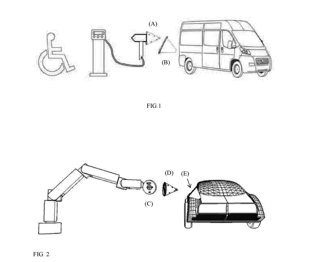 Coupling assembly for transferring electrical energy