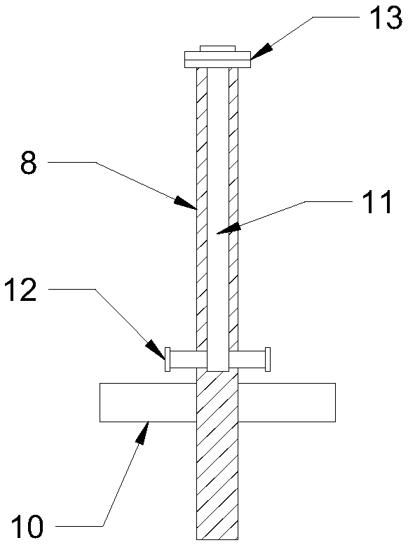 Energy-saving sewage precipitation device