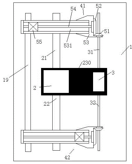 LED adhesive dispensing packaging equipment with good noise removing effect