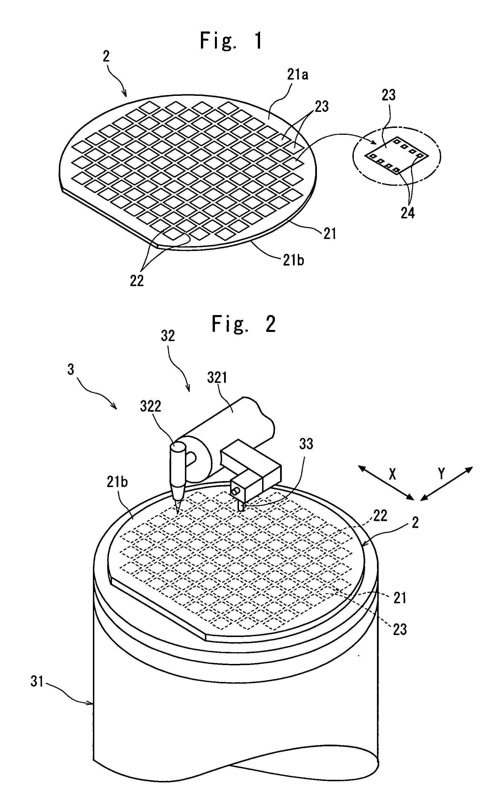 Via hole forming method