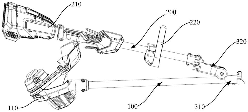 Rod type gardening tool