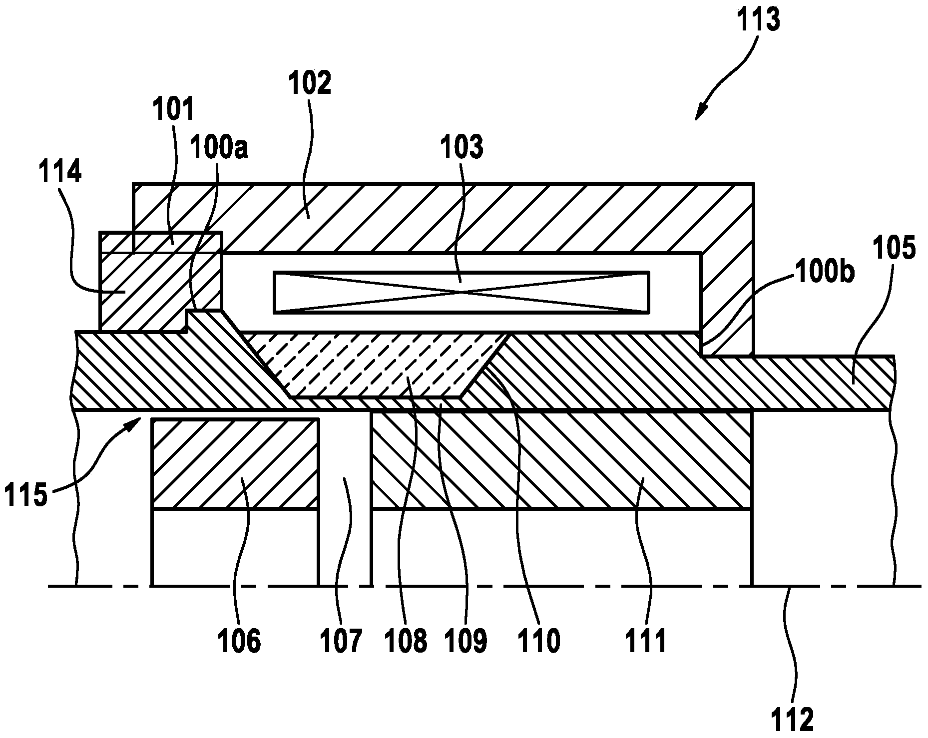 Method for producing a magnetic separation for a solenoid valve