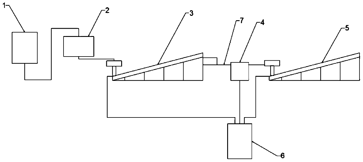 Tea extracting solution extracting production line