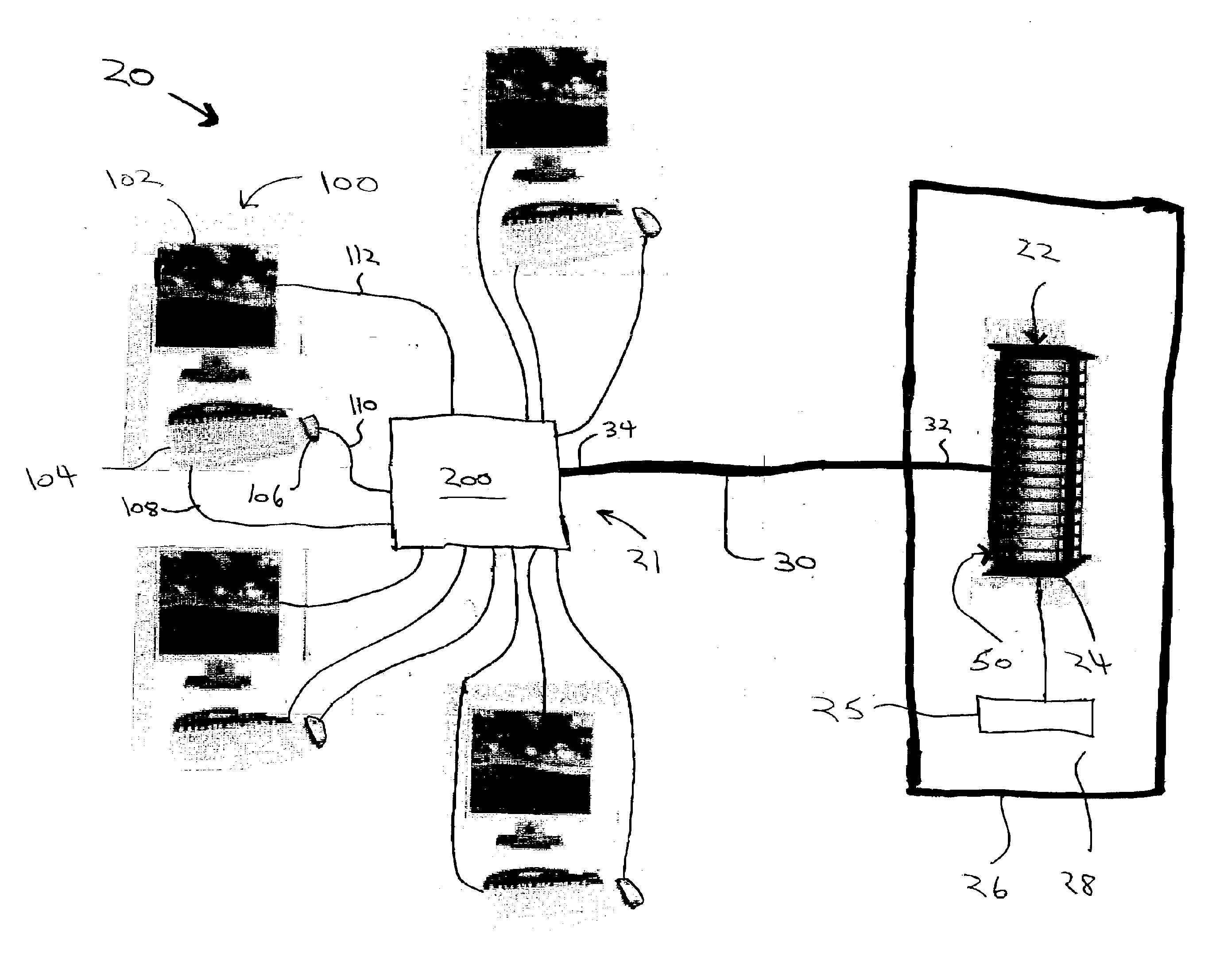 Optical bus extension device