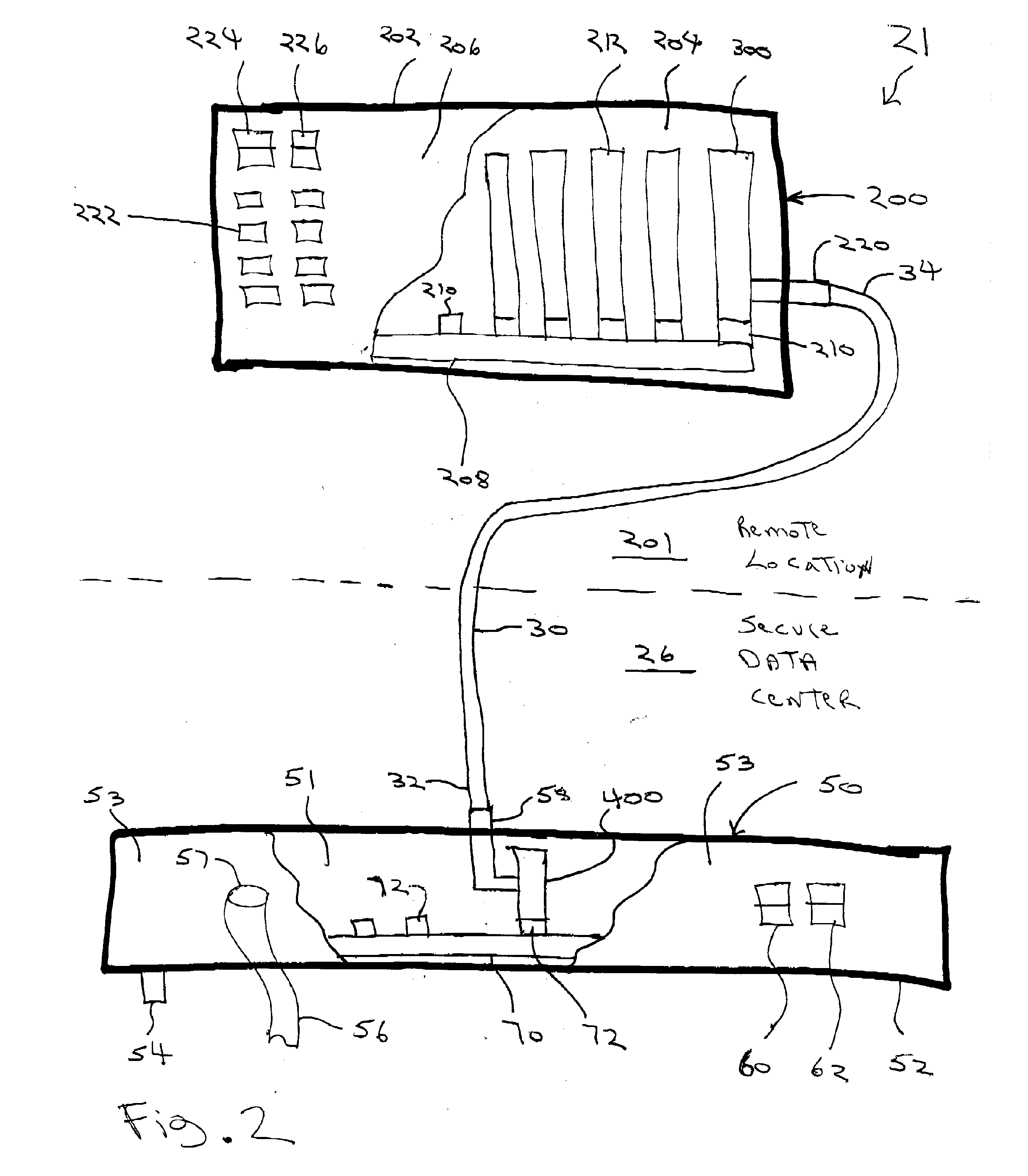 Optical bus extension device