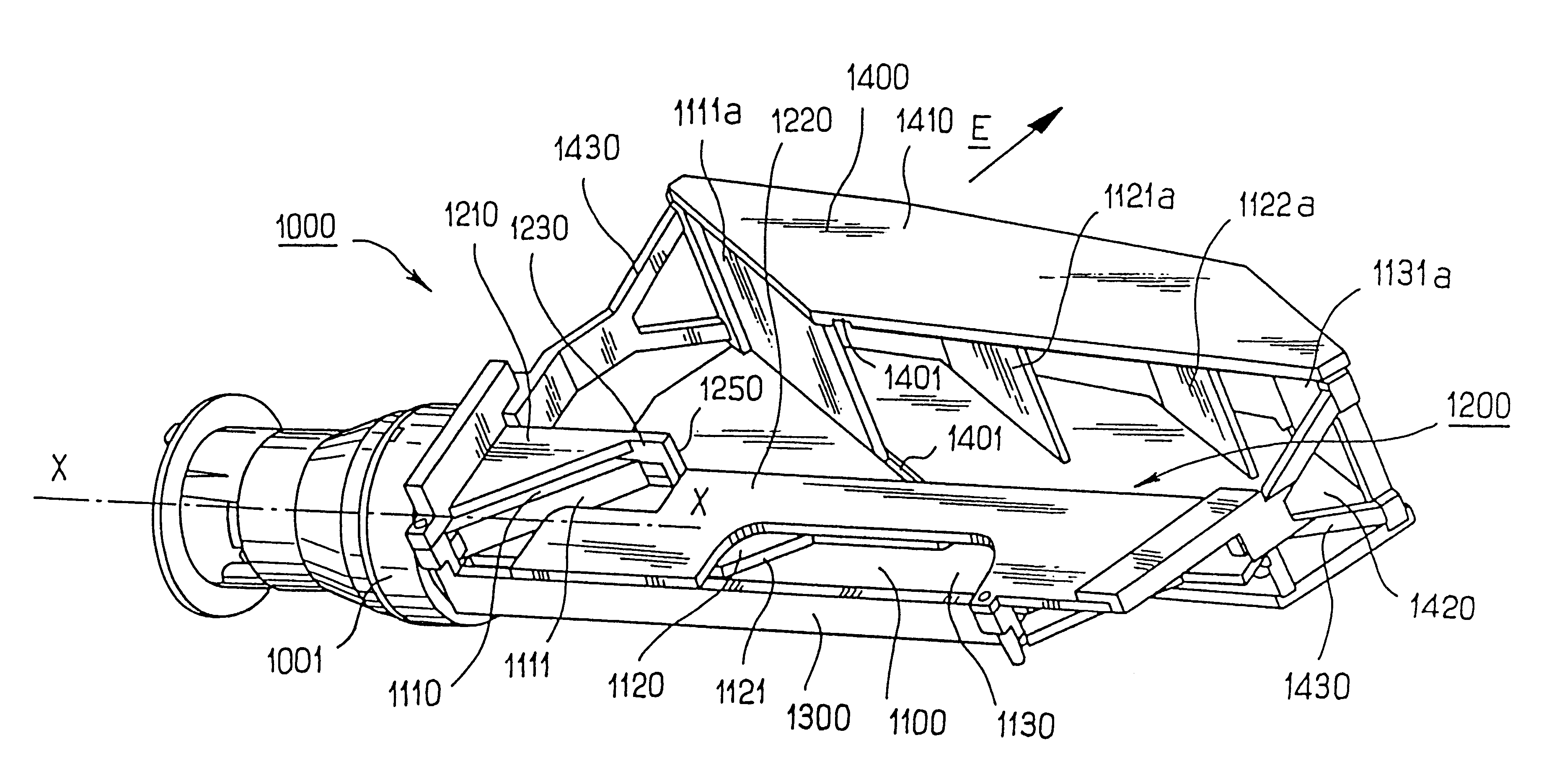 Lighting module with a light guide for a motor vehicle