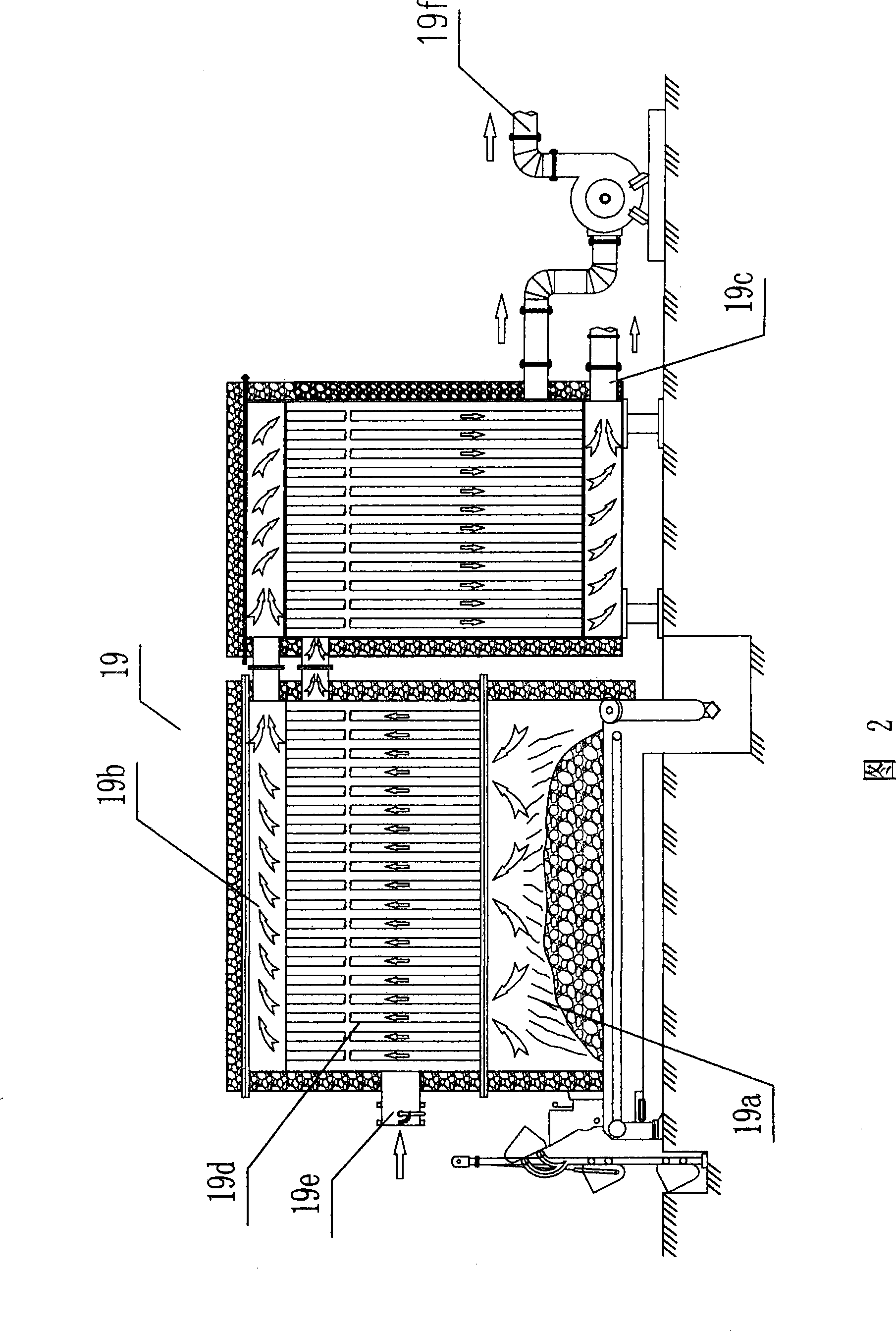 Gypsum calcining system