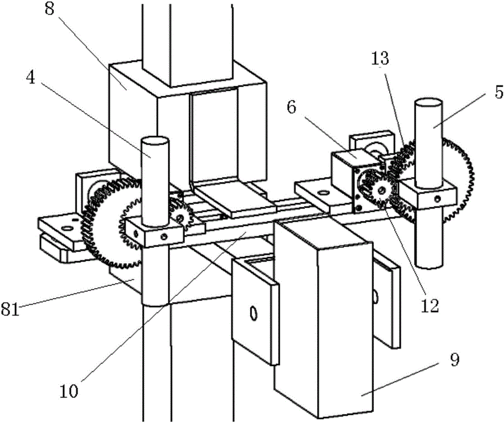 Three-dimensional reconstruction device and method of dual-rotation laser