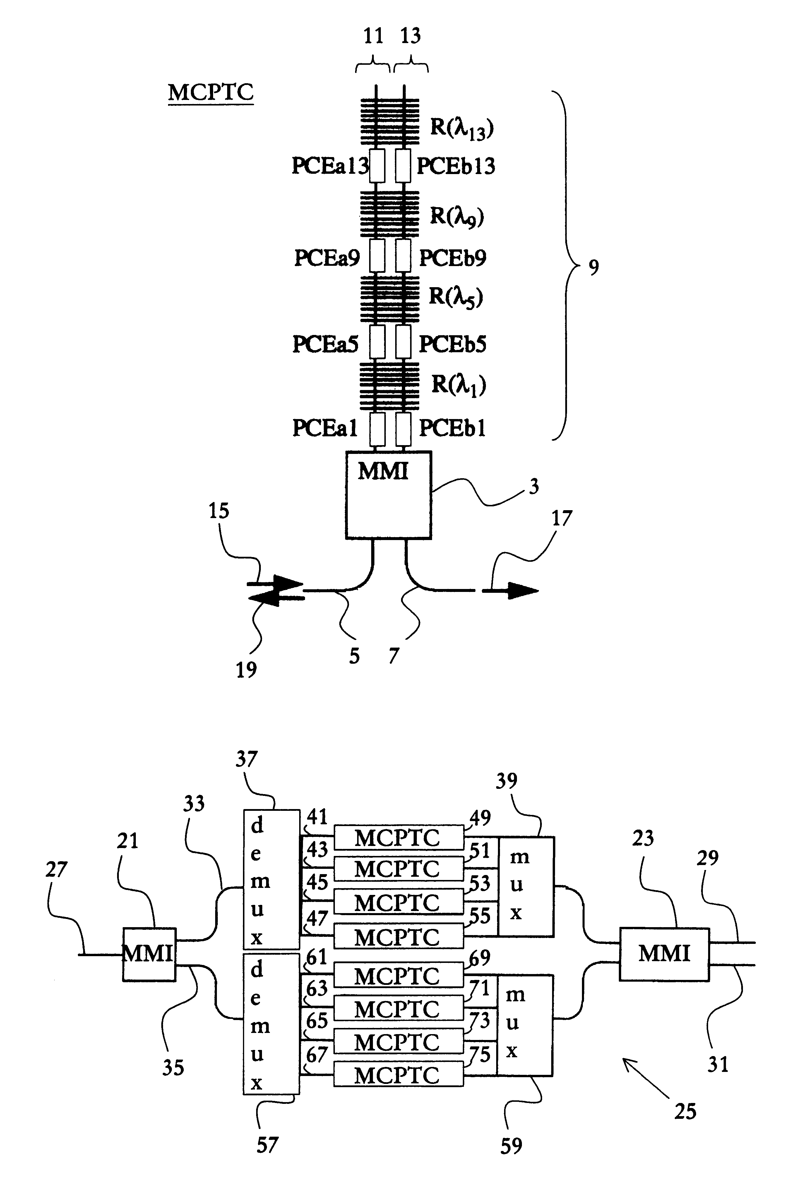 Apparatus and method for wavelength selective switching