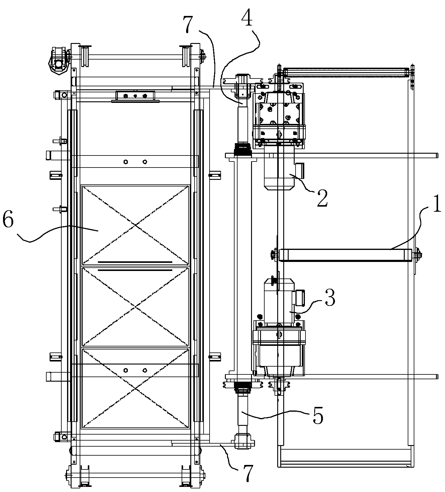 Tray turning and mold stripping machine