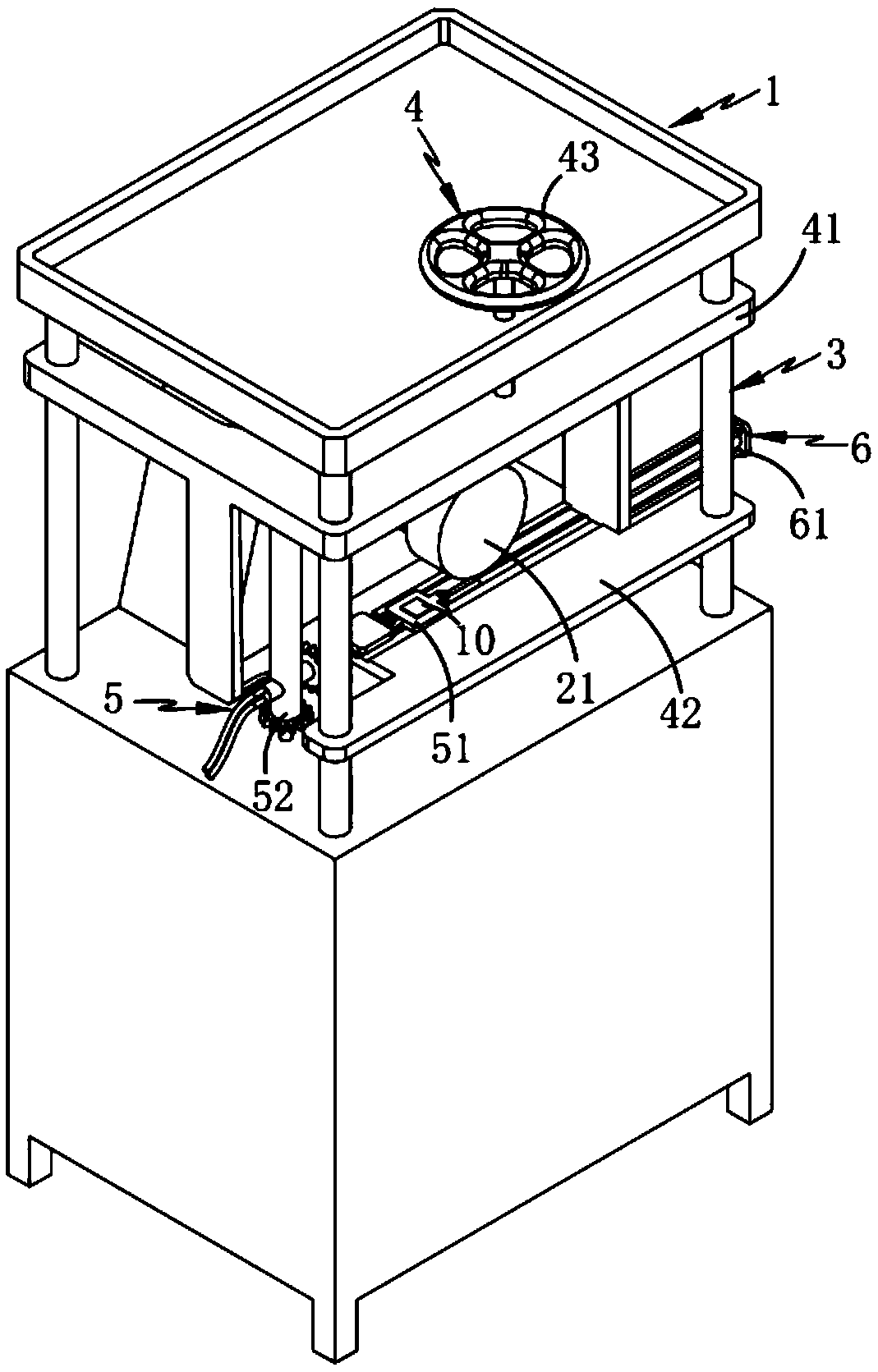 Machining method of ultra-thin graphite sample