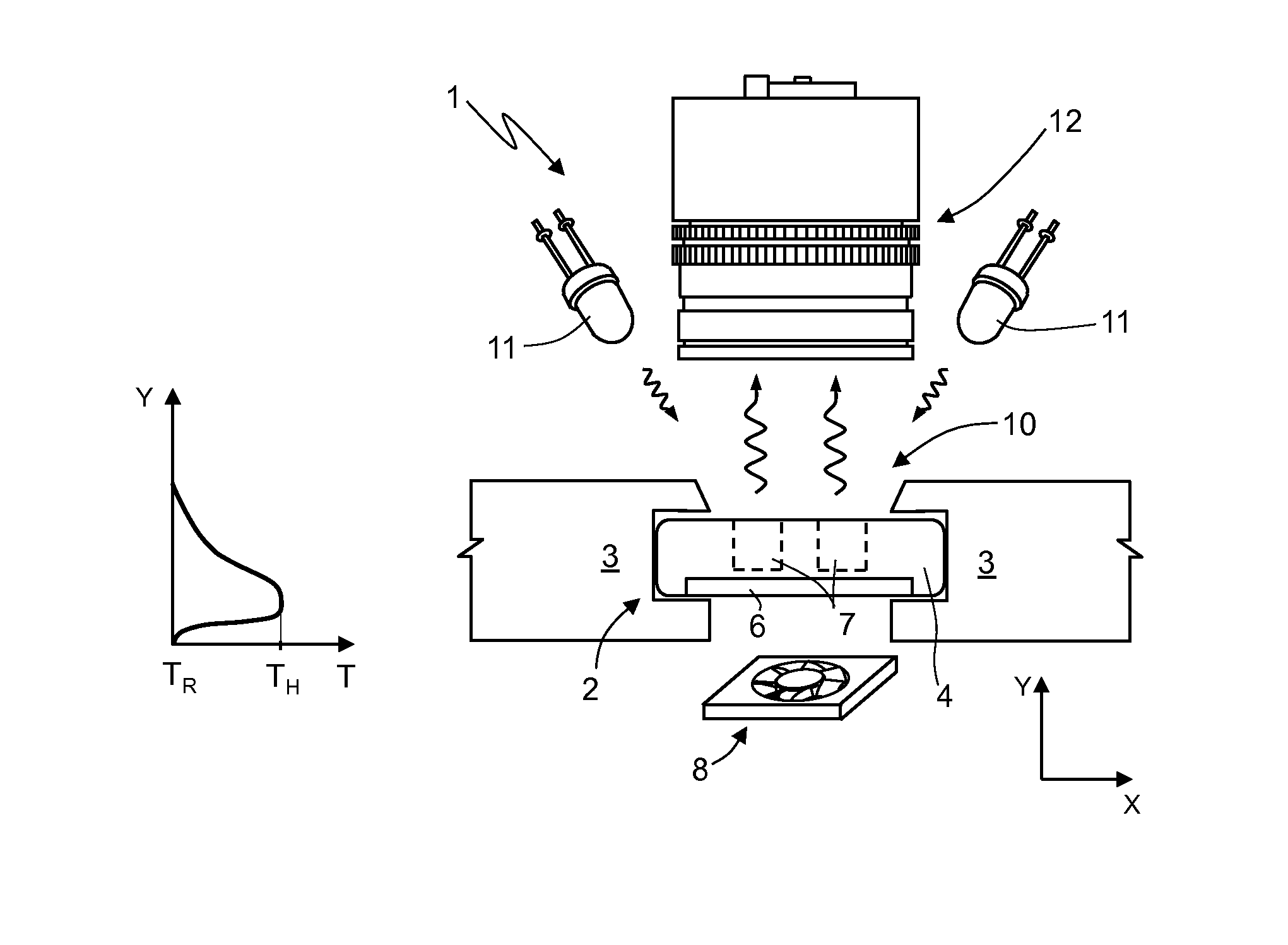 Rt-pcr chip with optical detection