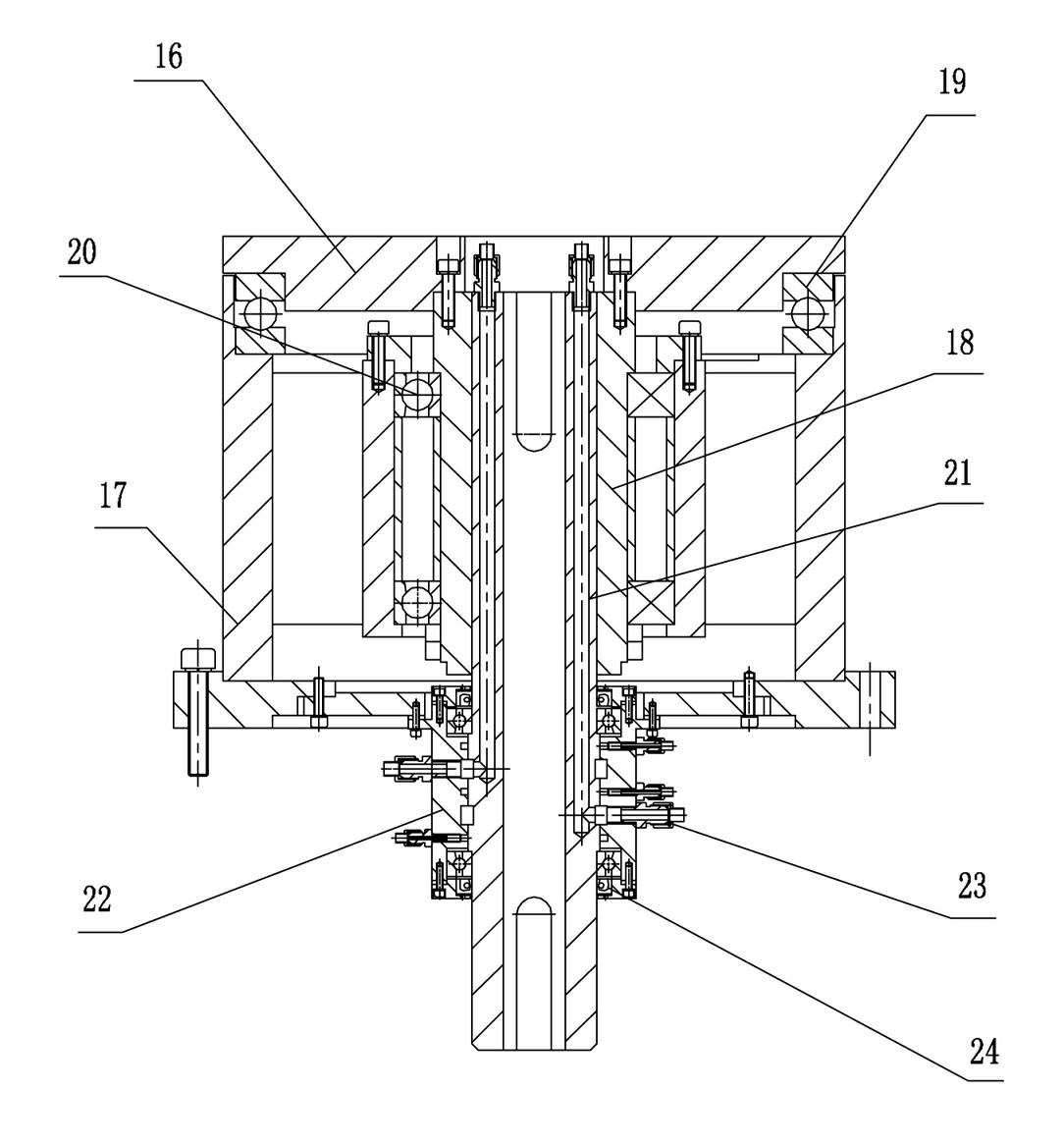 Test turntable for aircraft engine