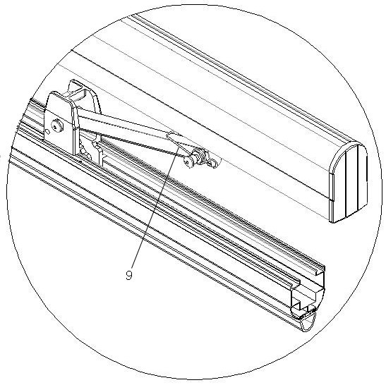 Intelligent anti-smashing barrier gate rod and barrier gate using same