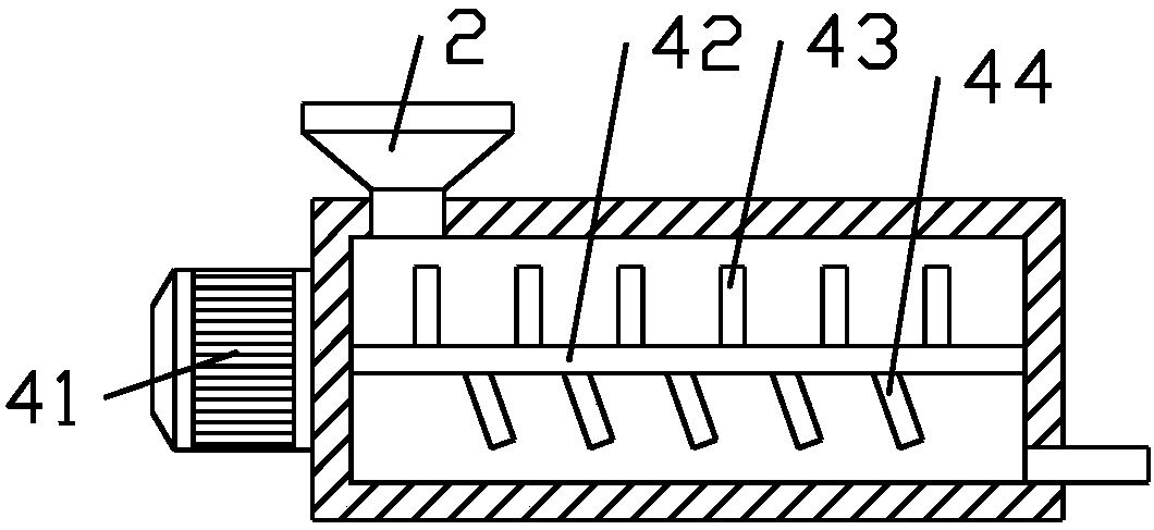 Paint spraying device for local surface of cylindrical wood in building engineering