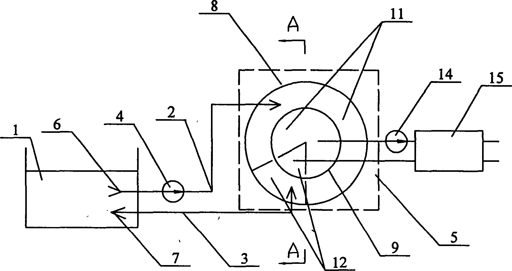 Urban sewage waterpower self-cleaning method with drum grid and device thereof