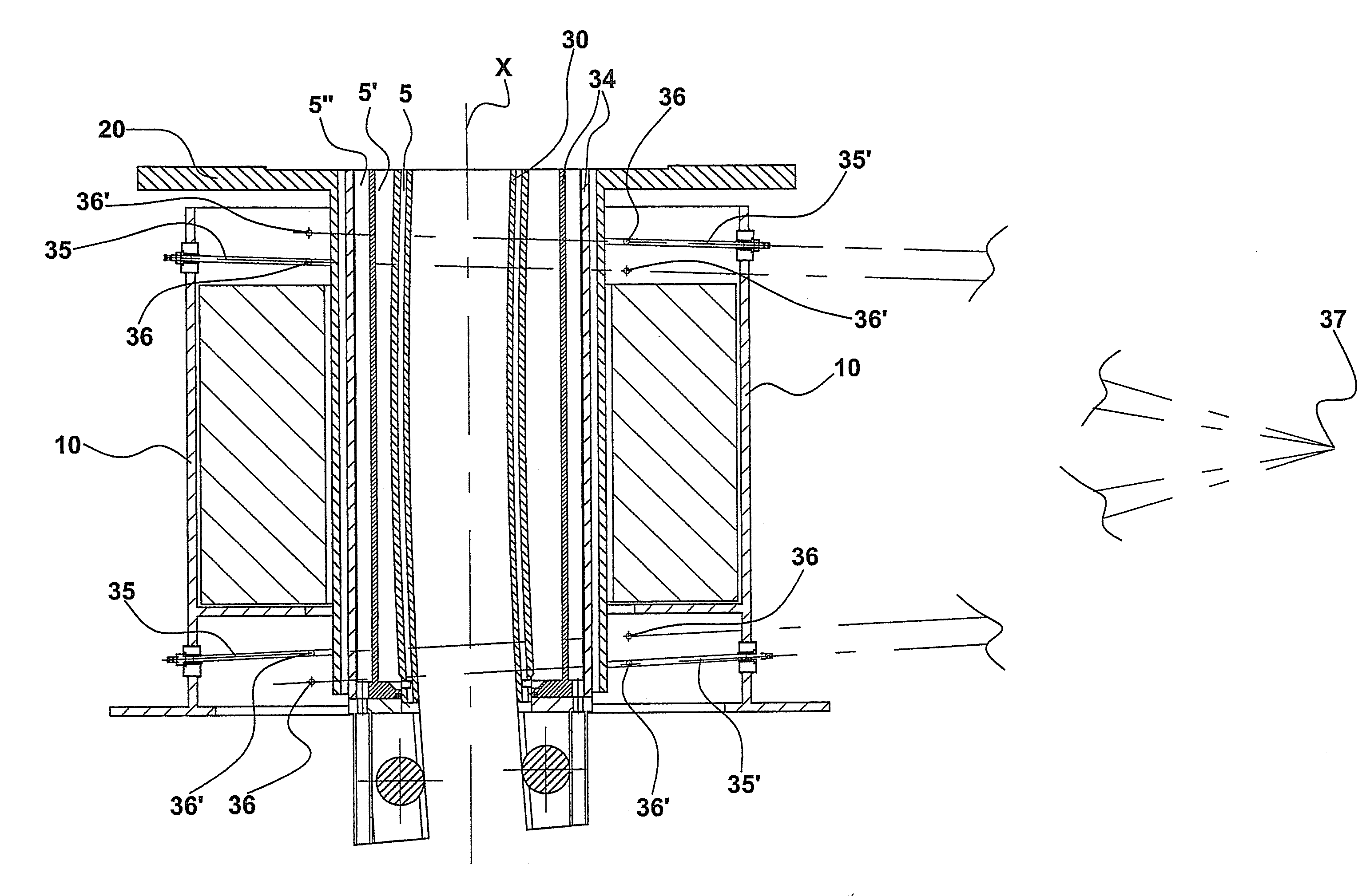 Crystalliser Holding Device