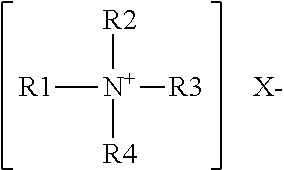 Reduced inhalation hazard of quaternary ammonium compounds-ph driven physiological response