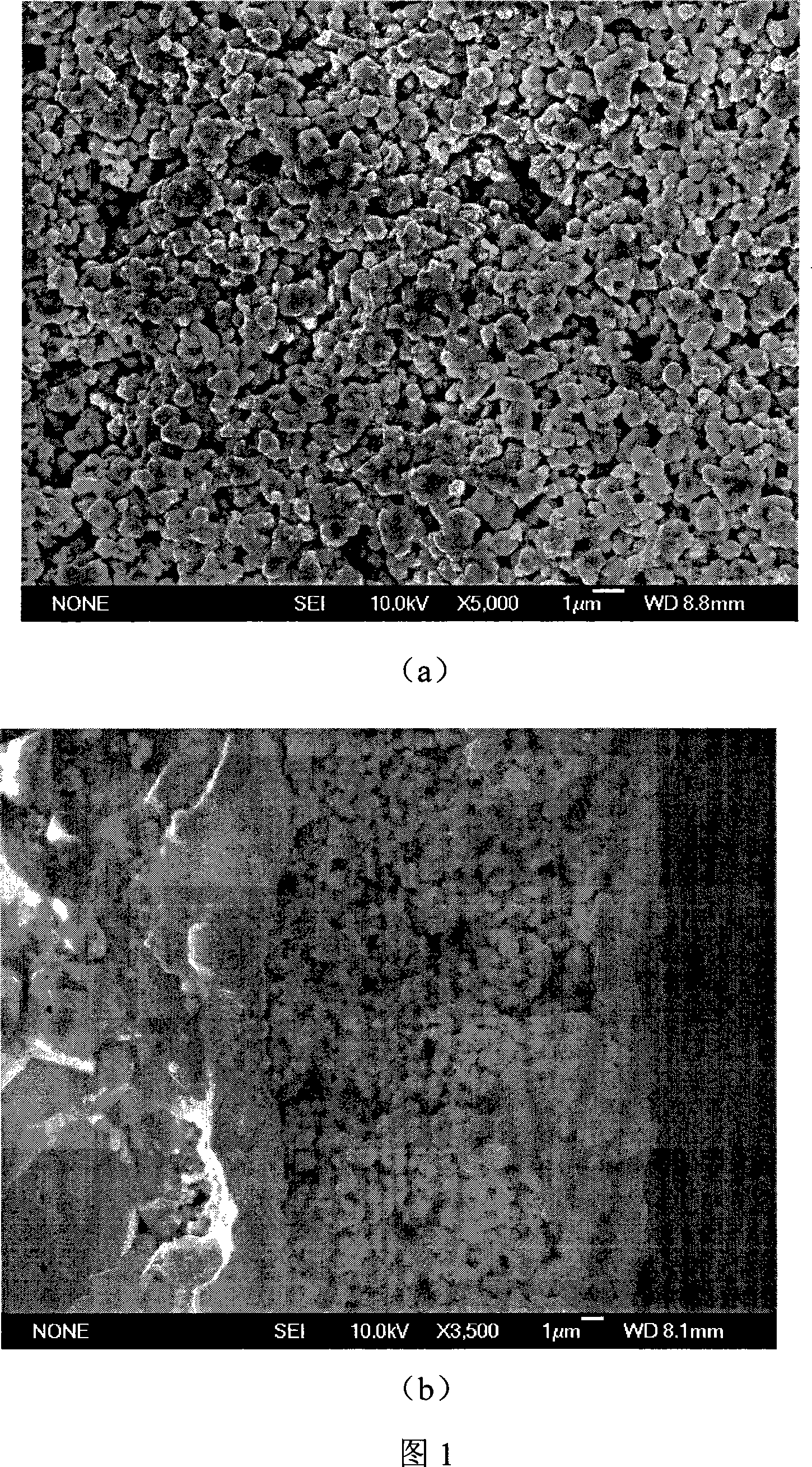 Method for preparing strontium-barium titanate/polymide dielectric adjustable composite material thick film