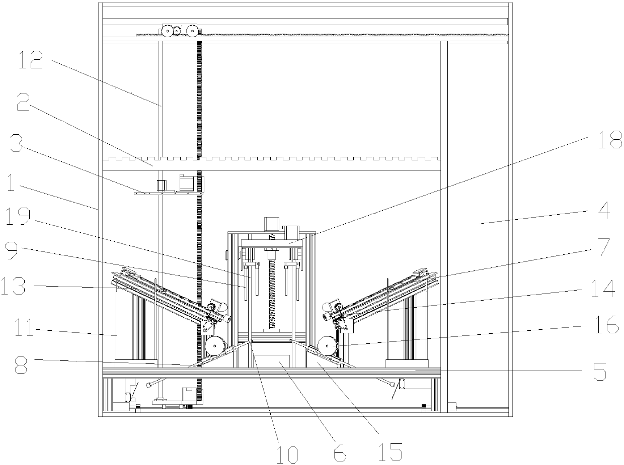 Automatic loving shoe cabinet and shoe-wearing method thereof