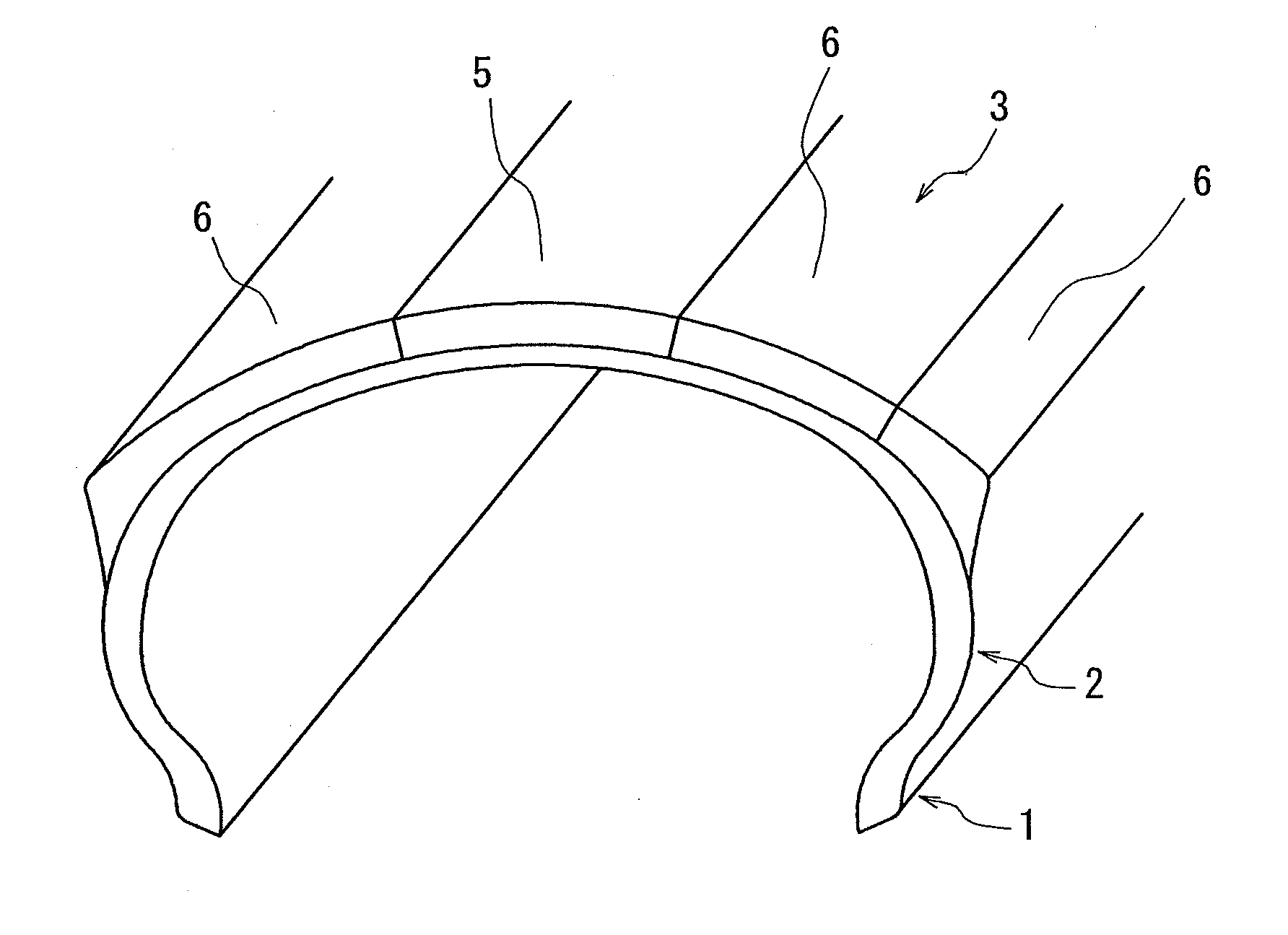 Pneumatic tire for motorcycle