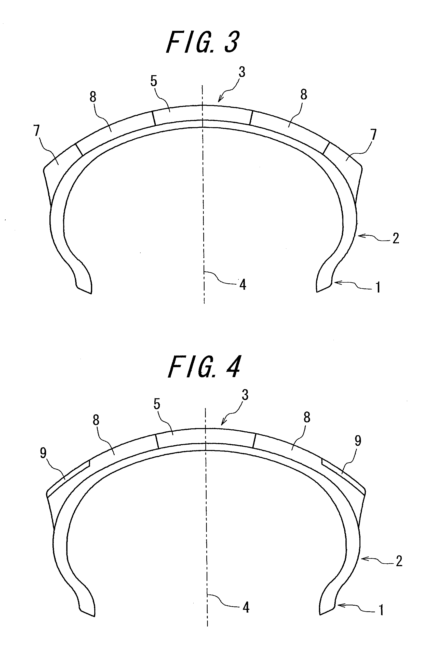 Pneumatic tire for motorcycle