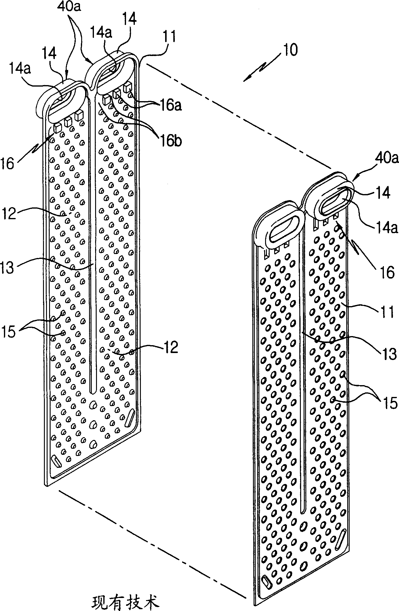 Laminated heat exchanger