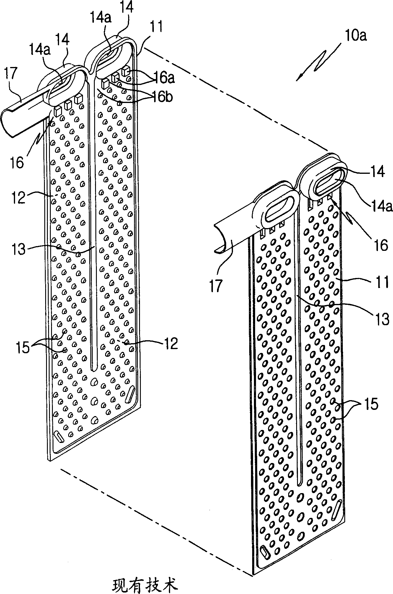 Laminated heat exchanger