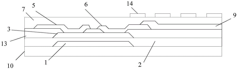 Metal oxide thin film transistor array substrate, manufacturing method thereof, and display device