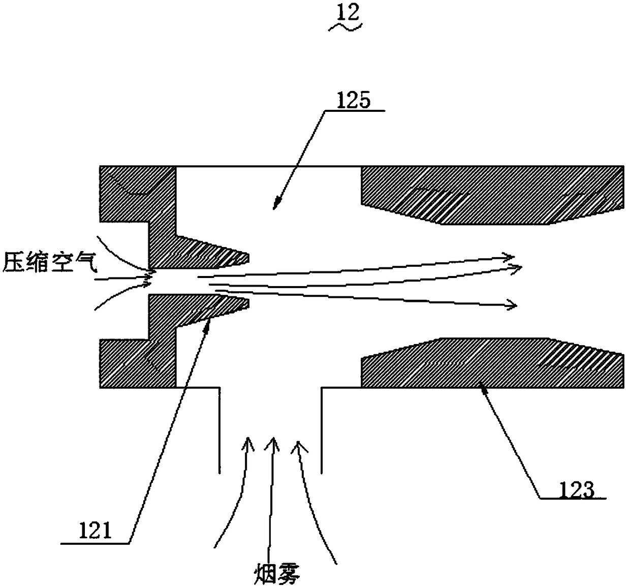 Novel high-efficiency negative pressure type smoke exhaust ventilator