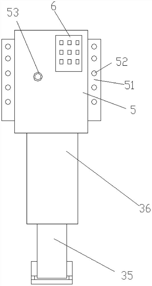 Electric support leg and electric support leg control method