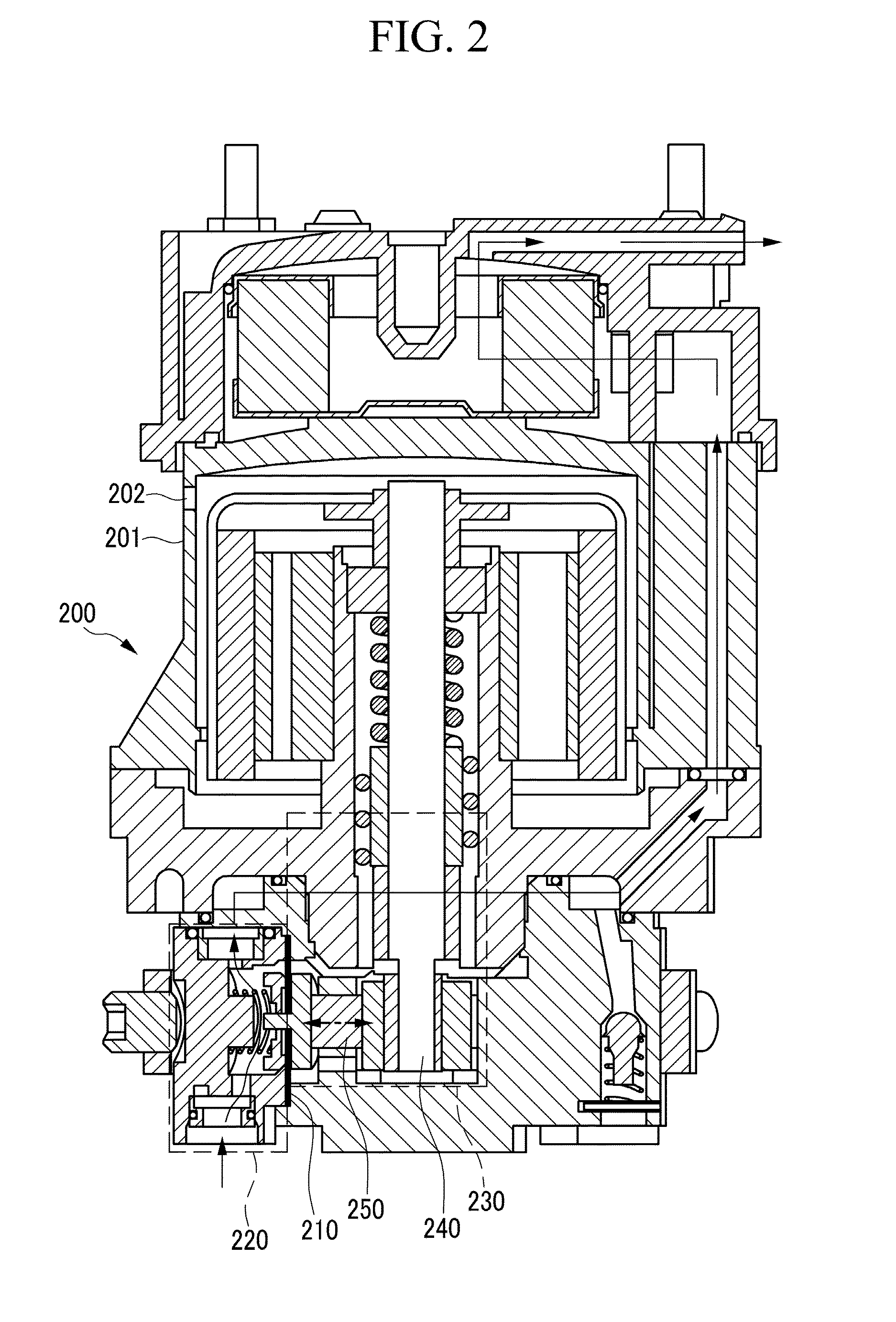 Fuel supplying system of lpi engine