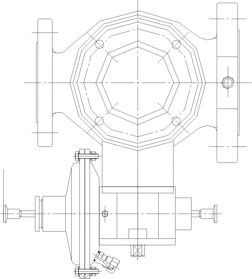 Integral shut-off pressure regulator