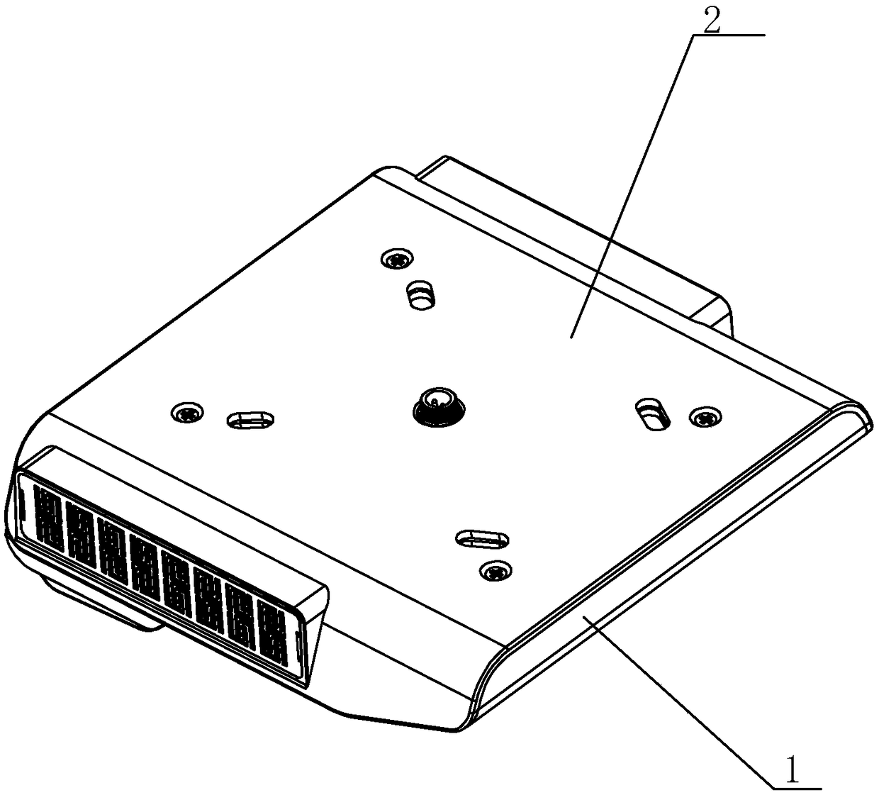 Foot stand type loudspeaker