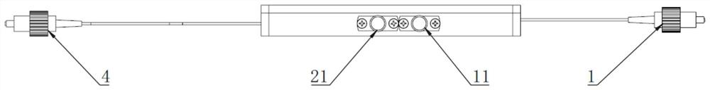 High-speed optical waveguide switch chip packaging module