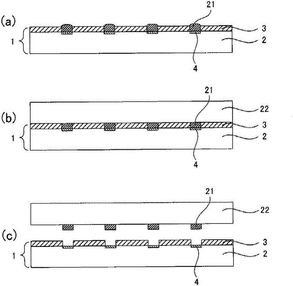 Printing plate, method for producing printing plate, method for manufacturing functional element and printing apparatus