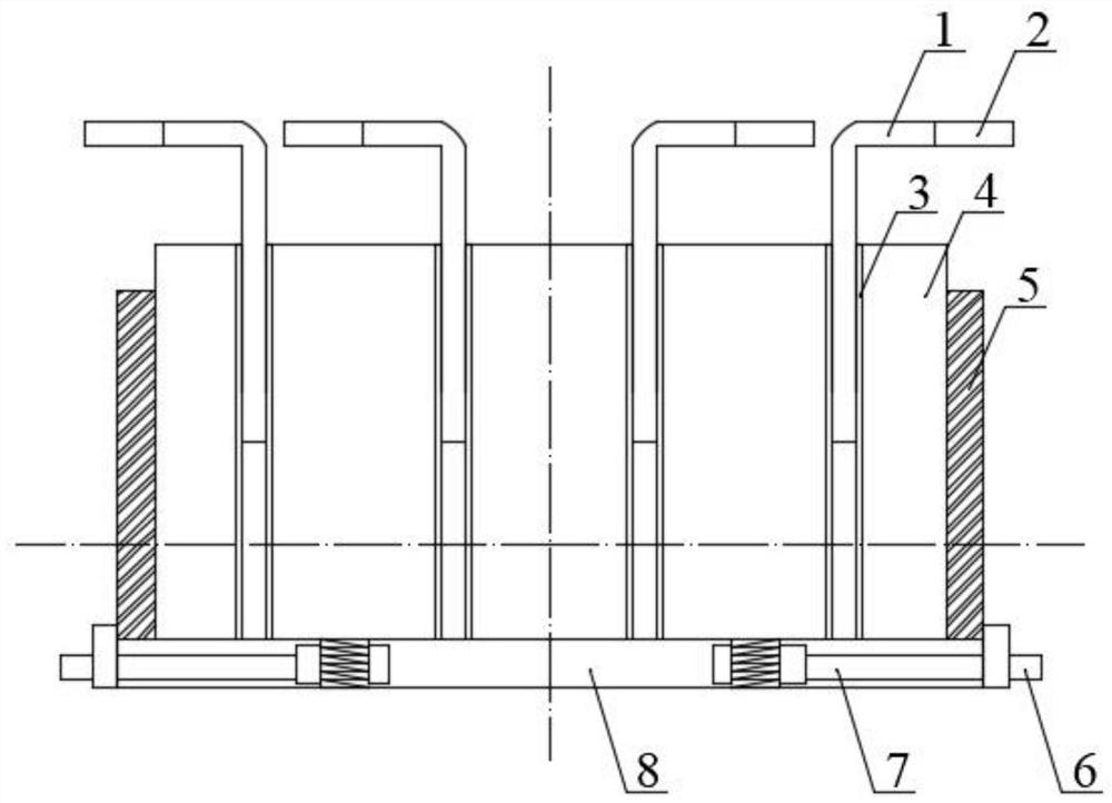 Improved sleeve storage box for hot-line work robot