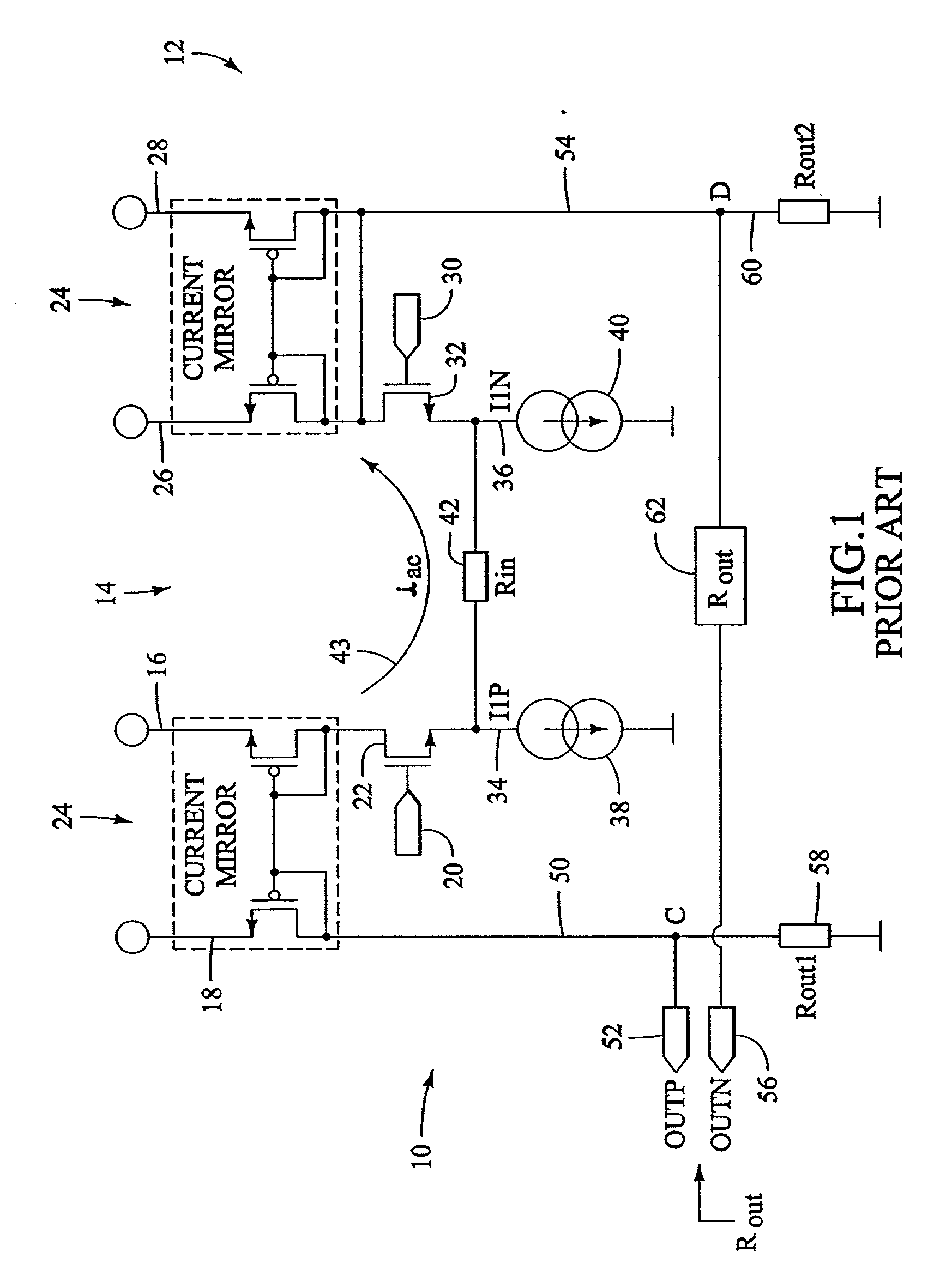 Programmable logarithmic gain adjustment for open-loop amplifiers